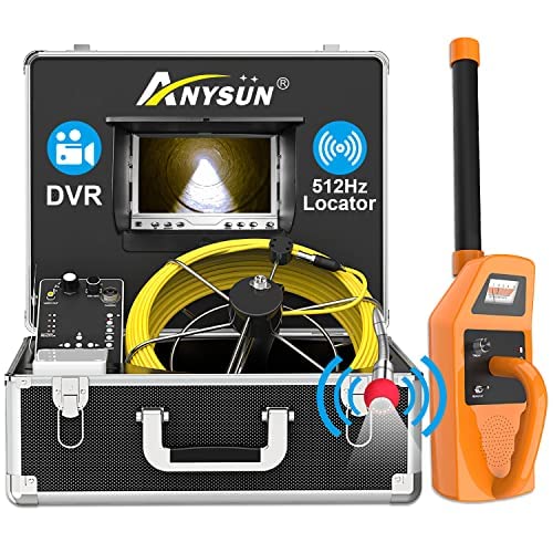 Anysun Sewer Camera with Locator (50M Cable)