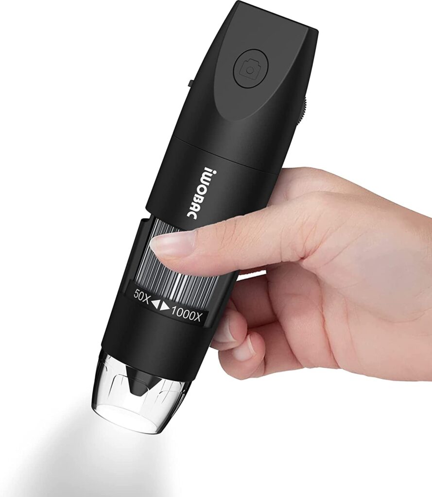 IWOBAC Wireless Pocket Handheld USB Microscope