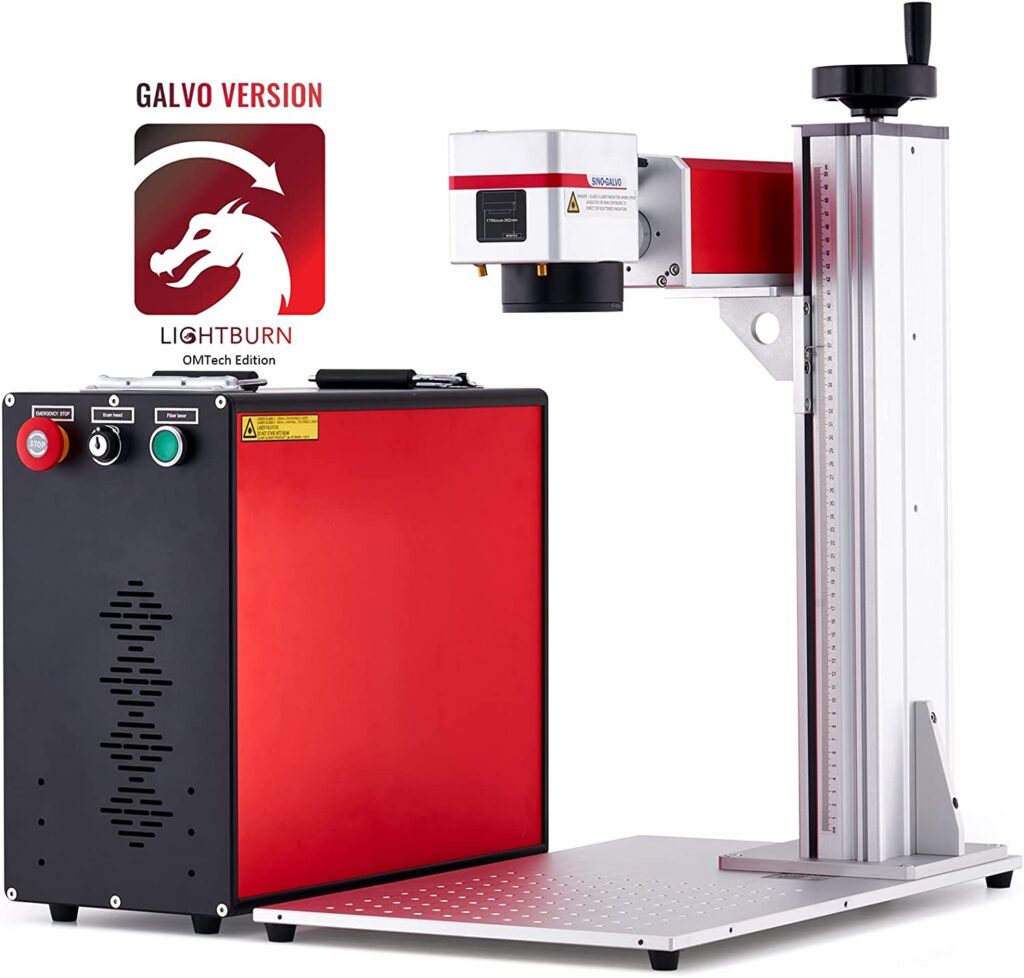 OMTech 30W Fiber Laser Engraver Marking Machine